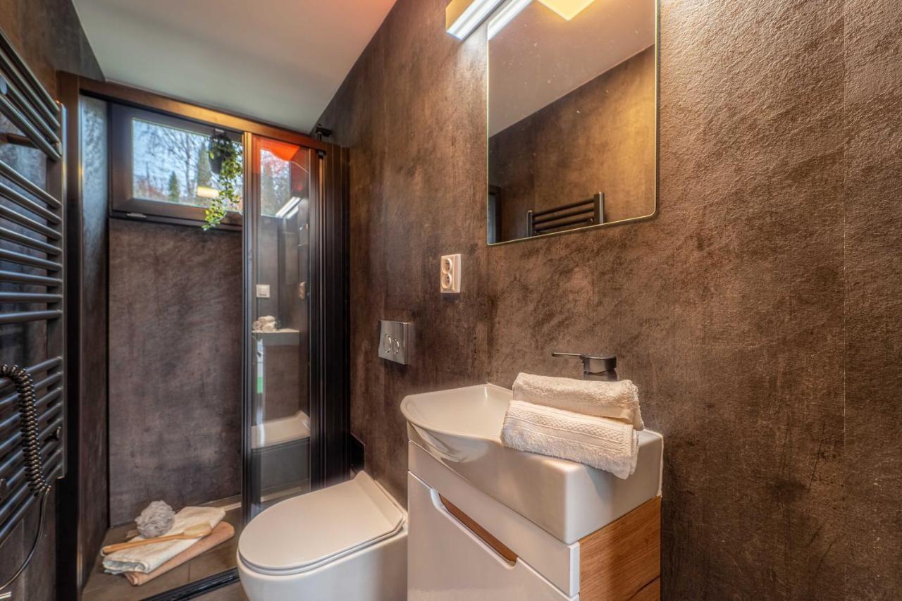 Tiny House Baraczek Brno-Jundrov, Ulice Veslarska Apartment Bagian luar foto