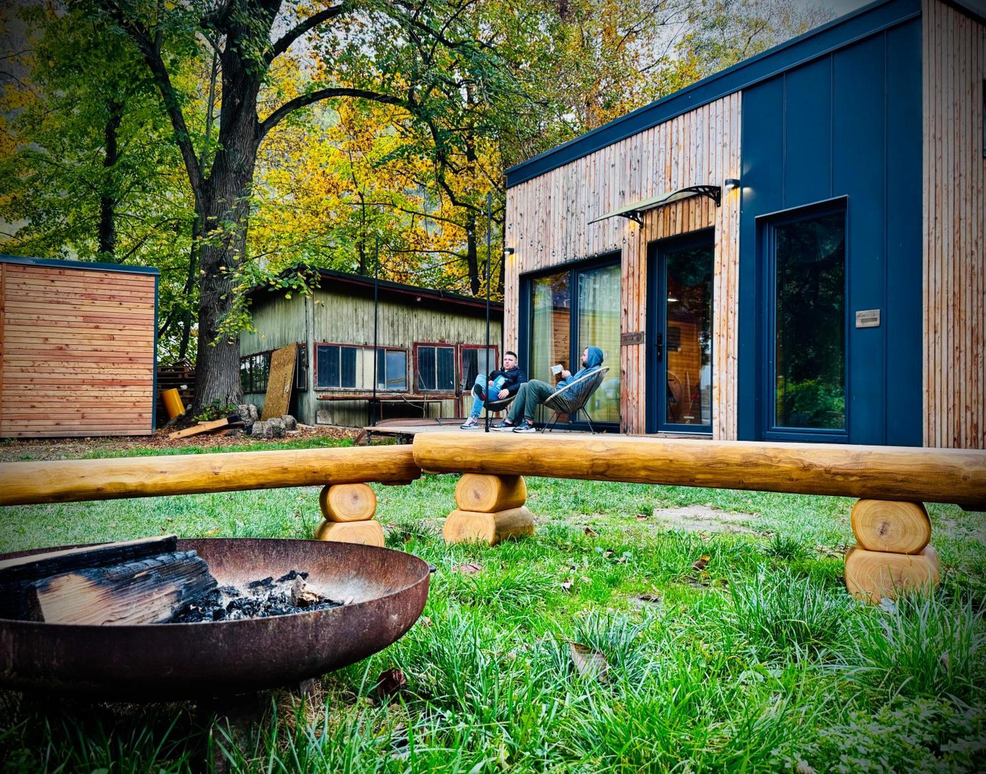 Tiny House Baraczek Brno-Jundrov, Ulice Veslarska Apartment Bagian luar foto